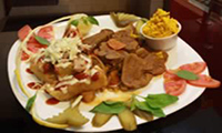 Meat and Vegetables Kuku
